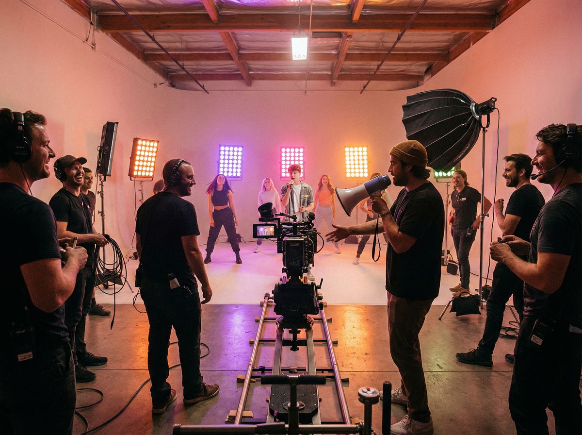 玩物社区传媒MV拍摄幕后花絮