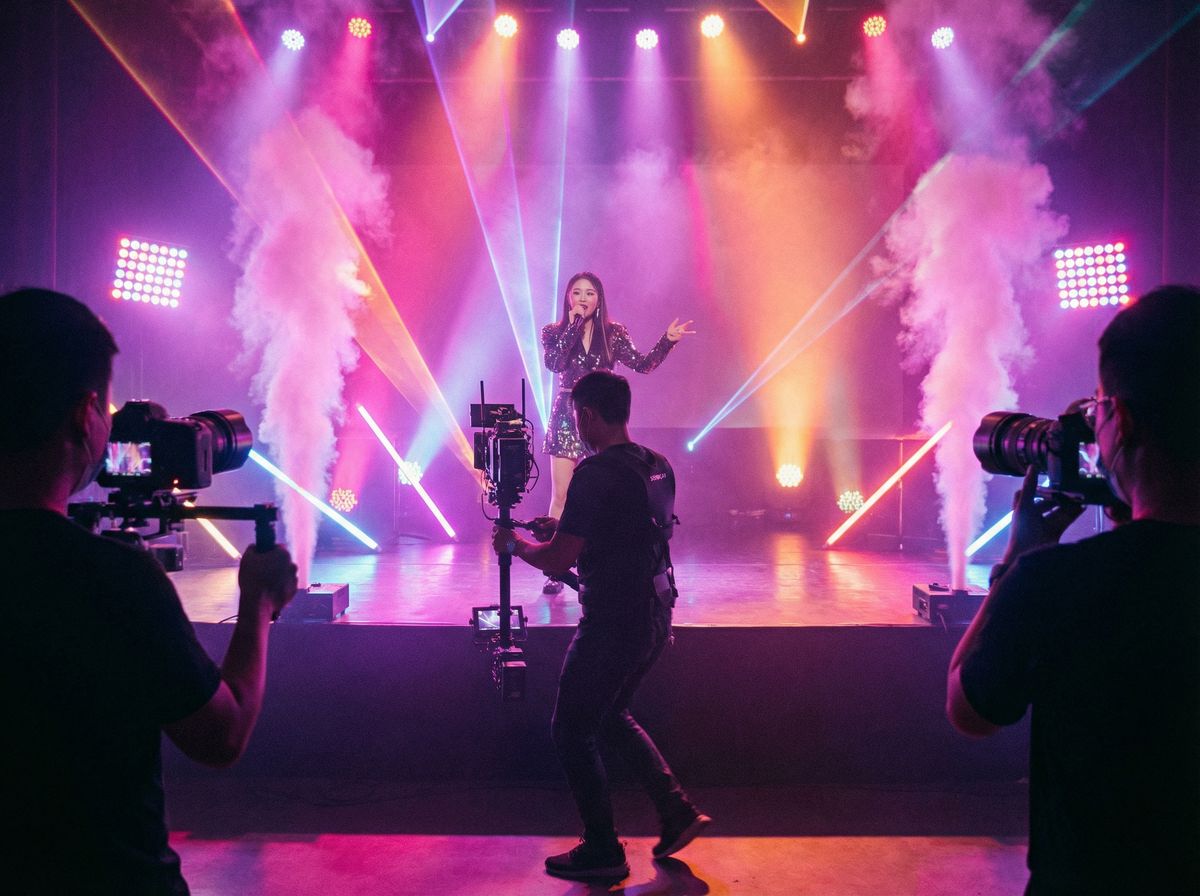 玩物社区传媒演唱会拍摄